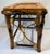 Vintage Burnt Bamboo Plant Stand For Sale - Image 9 of 9