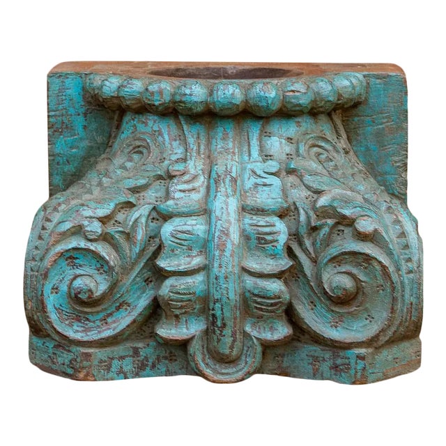 Shamri Indian Architectural Candle Holder For Sale