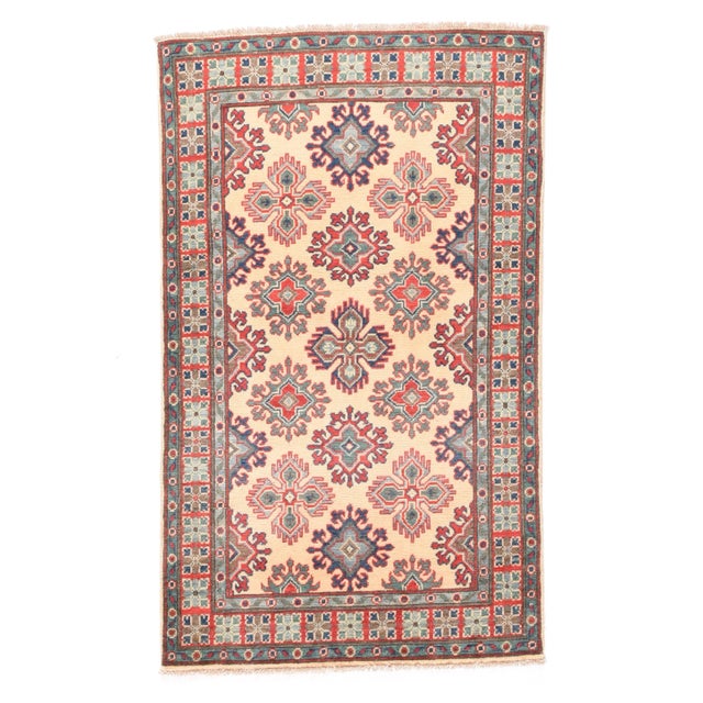 2000 - 2009 Pak Kazak Pakistan Rug- 3′ × 5′ For Sale - Image 5 of 5