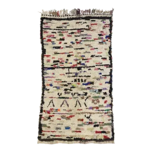 Vintage Berber Moroccan Azilal Rug - 03’05 X 06’02