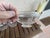 Antique English Stuart Crystal Footed Finger Bowls Nut Dishes - Set of 3 For Sale - Image 4 of 6