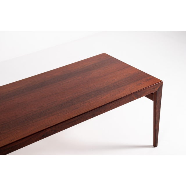 Danish Rosewood Coffee Table by Johannes Andersen for Silkeborg, 1960s For Sale - Image 10 of 17