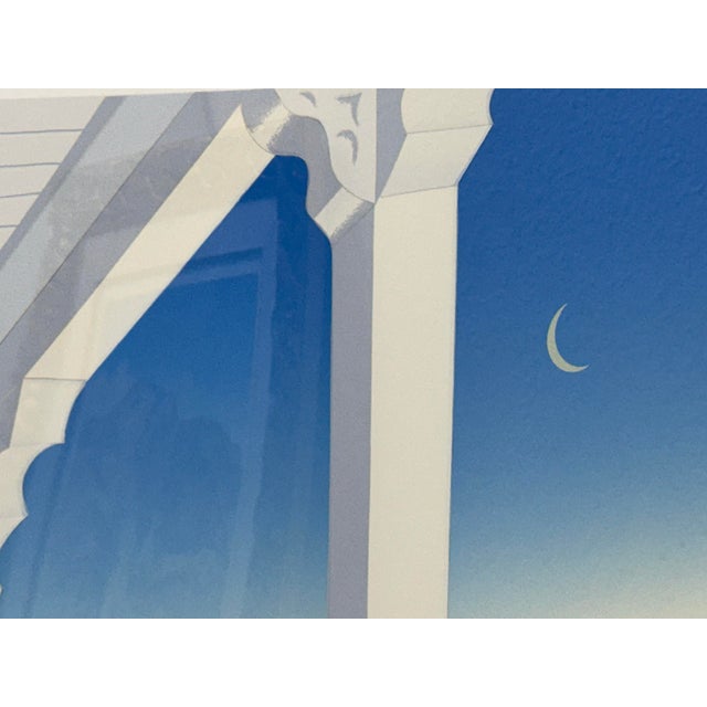 Wood Thomas McKnight “Martha’s Vineyard” Limited Edition Serigraph For Sale - Image 7 of 12