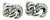 1990s Pair of David Yurman Clip on Earrings Sterling Silver Estate For Sale