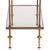 Maison Jansen French Brass and Smoked Glass End Table in the Manner of Maison Jansen, C. 1950 For Sale - Image 4 of 7