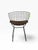 Metal Vintage Knoll Bent Metal Side Chair by Harry Bertoia 1952 For Sale - Image 7 of 7