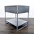 2010s Cb2 Proof One Drawer Metal Nightstand With Shelf For Sale - Image 5 of 11