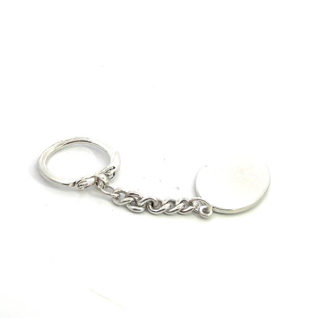Contemporary 1990s Tiffany & Co Estate Keychain Sterling Silver For Sale - Image 3 of 6