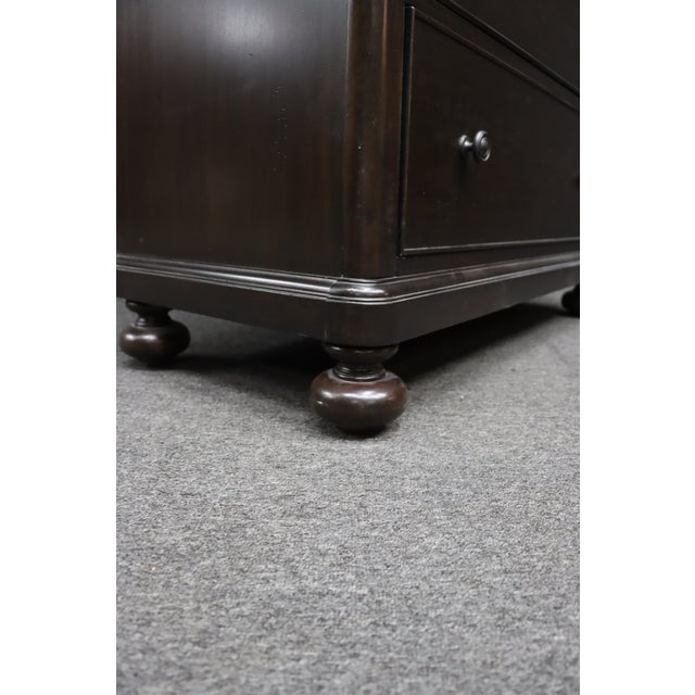 Bassett Furniture Cherry Tall Dresser For Sale - Image 10 of 11