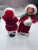 Textile Vintage Byers Choice Carolers of Santa and Mrs. Claus Figurines- a Pair For Sale - Image 7 of 11