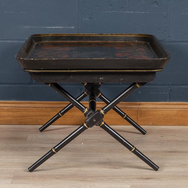 Wood Foldable Occasional Table, England, 1950 For Sale - Image 7 of 18