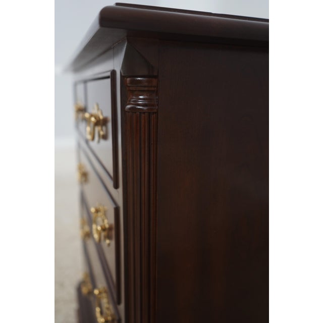 Stickley Colonial Williamsburg Mahogany Chest Nightstand For Sale - Image 13 of 18