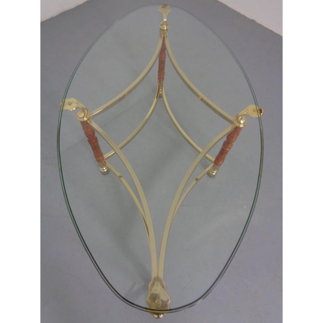 Hollywood Regency Glass Tables, Italy, 1970s, Set of 2 For Sale - Image 15 of 18