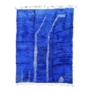 Moroccan Beni Mrirt Rug in Handmade Wool, 2010s For Sale