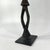 Metal Early 20th Century Ceremonial Prestige Knife with Hide-Wrapped Hilt on Custom Base Kongo For Sale - Image 7 of 7