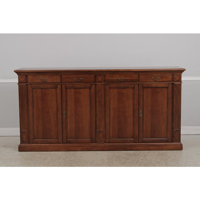 Age: Approx: 30 Years Old Details: Dovetailed Drawer Construction Quality Construction Neoclassical Design Solid Brass...
