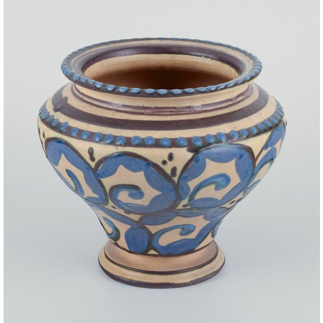 Ceramic Vase from Kähler, Denmark, 1930s For Sale - Image 3 of 8