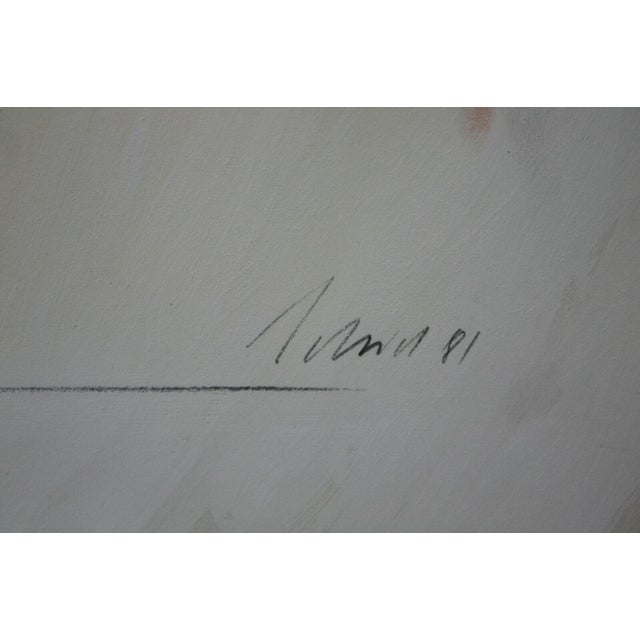 Schmid Heinrich, City View, 1981, Pencil on Paper For Sale - Image 9 of 11