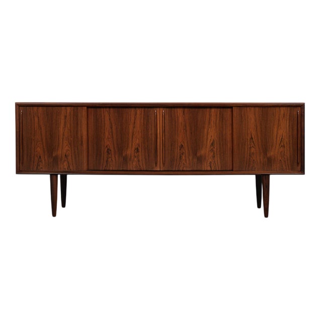 Midcentury Modern Danish Sideboard in Rosewood by Svend Aage Madsen for HP Hansen, 1960s For Sale