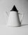 Vintage Postmodern Triangular Black and White Ceramic Coffee or Tea Pot, 1980s For Sale - Image 10 of 11