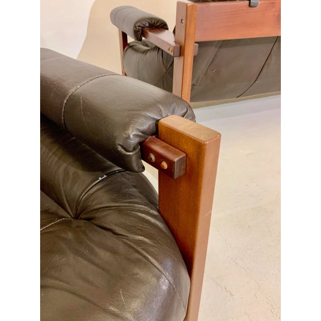 Percival Lafer Percival Lafer MP-91 Earth Lounge Sofa Set, 1970s, Brazil, Set of 4 For Sale - Image 4 of 18