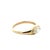 Early 21st Century 18k Yellow Gold 0.58 Carat Weight Marquise East to West Diamond Ring, Size 6.5 For Sale - Image 5 of 6