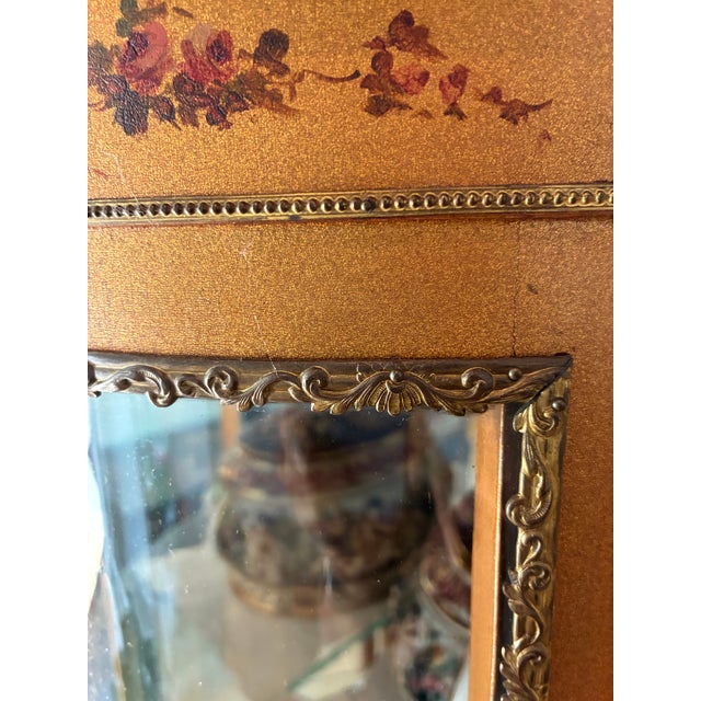 Vintage Vitrine Display Cabinet French Style Glass Shelving For Sale In San Francisco - Image 6 of 11
