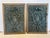 Framed Iron Architectural Fragments With Verdigris Patina- A Pair For Sale - Image 9 of 11