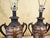Pair of Vintage Neoclassical Urn Table Lamps With Decorative Fringe Shades For Sale In Washington DC - Image 6 of 18