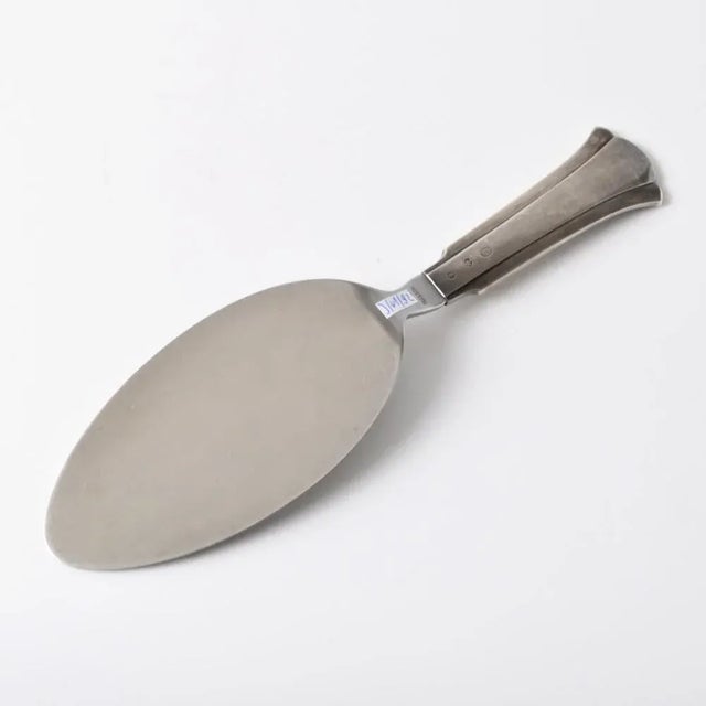 1940s Art Deco Silver and Stainless Steel Cake Spade from Cohr, 1945 For Sale - Image 5 of 9