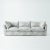 Not Yet Made - Made To Order Sophie Conran Coco 4 Seater Sofa - Andrew Martin Midsummer Faded Blue with Knife Edge Cushion For Sale - Image 5 of 5