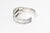 Silver Mid 20th Century Southwestern Fred Harvey Style Sterling Silver and Petrified Wood Cuff Bracelet For Sale - Image 8 of 10