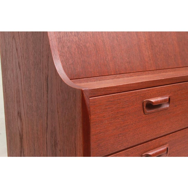 Vintage Teak Secretaire from VKW Möbel, 1955 For Sale - Image 4 of 16