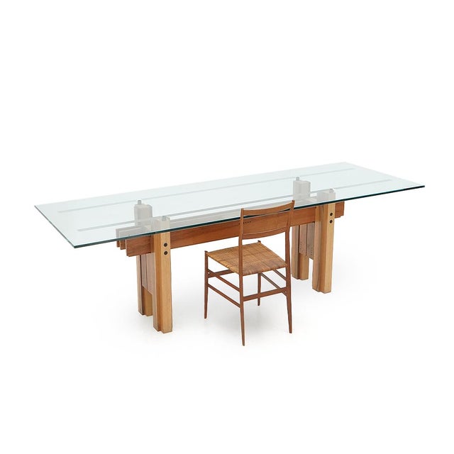 Cangrande Dining Table by Franco Poli for Bernini, 1970s For Sale - Image 15 of 17