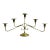 Vintage Brass Candelabra – Hollywood Regency Brass Centerpiece For Sale