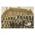 Panoramic photography of an English class of 1921. This piece is designed in the style of the selected designer and/or...
