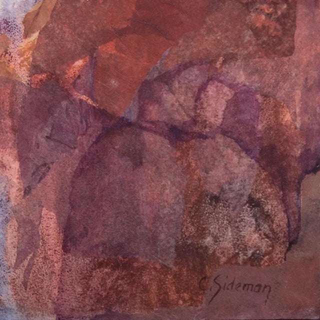 Signed lower right, 'C. Sideman' for Carol Joy Sideman (1925-2021) and painted circa 1975; titled, verso, on old artist's...