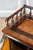 Italian 19th Century Walnut and Mahogany Writing Table with Slant Front Desk For Sale - Image 13 of 14
