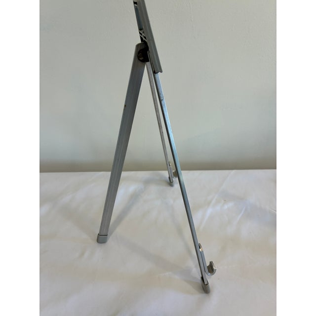 Metal Vintage Metal Easel Stand Made in Usa For Sale - Image 7 of 8