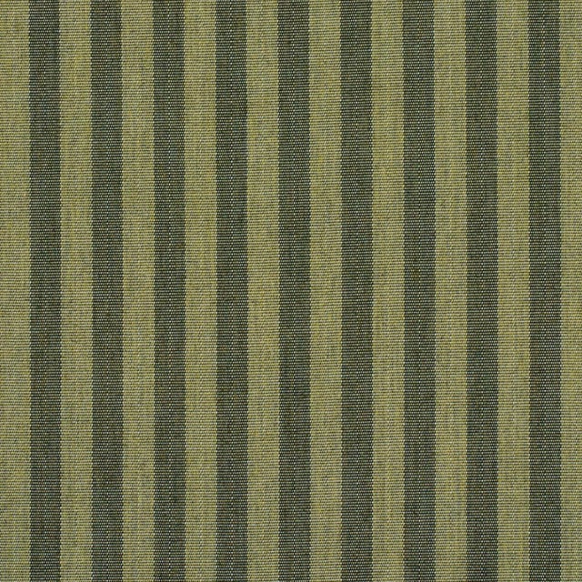 Schumacher SAMPLE - Schumacher Hanson Indoor/Outdoor Stripe Narrow Fabric In Green For Sale - Image 4 of 4