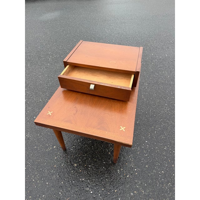 Merton Gershun for American of Martinsville Mid Century Nightstand For Sale - Image 11 of 12