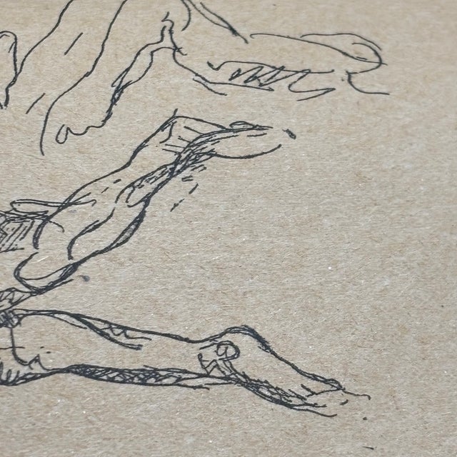 Lorenzo Viani, Reclining Figures 1934, Lithograph For Sale - Image 7 of 11