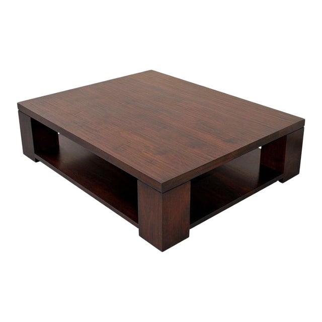 Coffee Table Made From Vintage Walnut, Built to Order by Petersen Antiques For Sale
