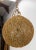 French String and Wicker Ceiling Lamp, 1970 For Sale - Image 6 of 8