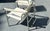 White Leather LC1 Basculant Chair by Le Corbusier, Pierre Jeanneret & Charlotte Perriand for Cassina, 1970s For Sale - Image 12 of 13