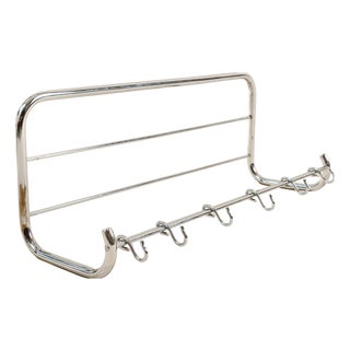 HV44 Wall Coat Rack by Hynek Gottwald, Czechoslovakia, 1930s For Sale