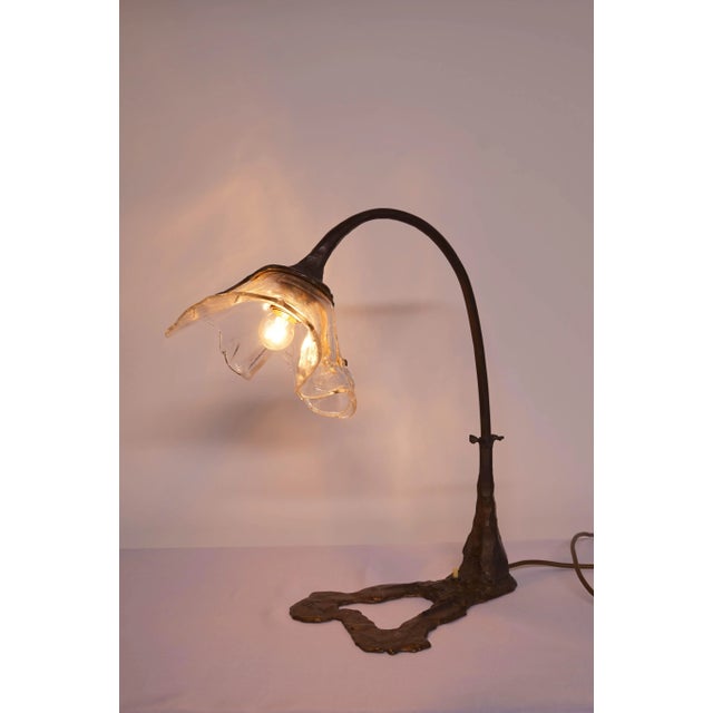 Brutalist Table Lamp by Lothar Klute, Germany, 1984 For Sale - Image 6 of 11