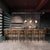 Black Fulton Bar Chair by Porus Studio For Sale - Image 8 of 14