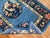 Chinoiserie Vintage Sky Blue Traditional Chinese Peking Scatter Rug - 3'3" x 5'1" For Sale - Image 3 of 6