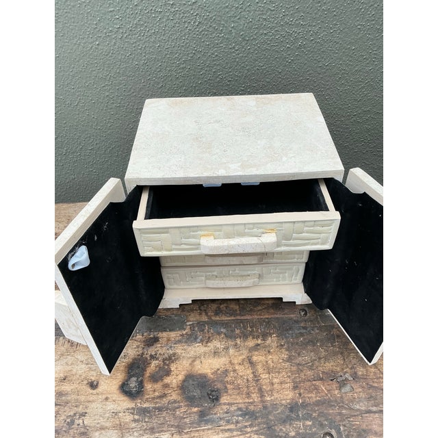 Vintage Tessellated Stone Jewelry Box For Sale - Image 12 of 12
